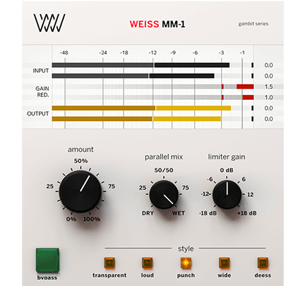 Softube Weiss MM-1 Mastering Maximizer v2.5.9 WiN